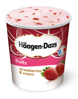 Häagen Dazs Strawberry & Cream